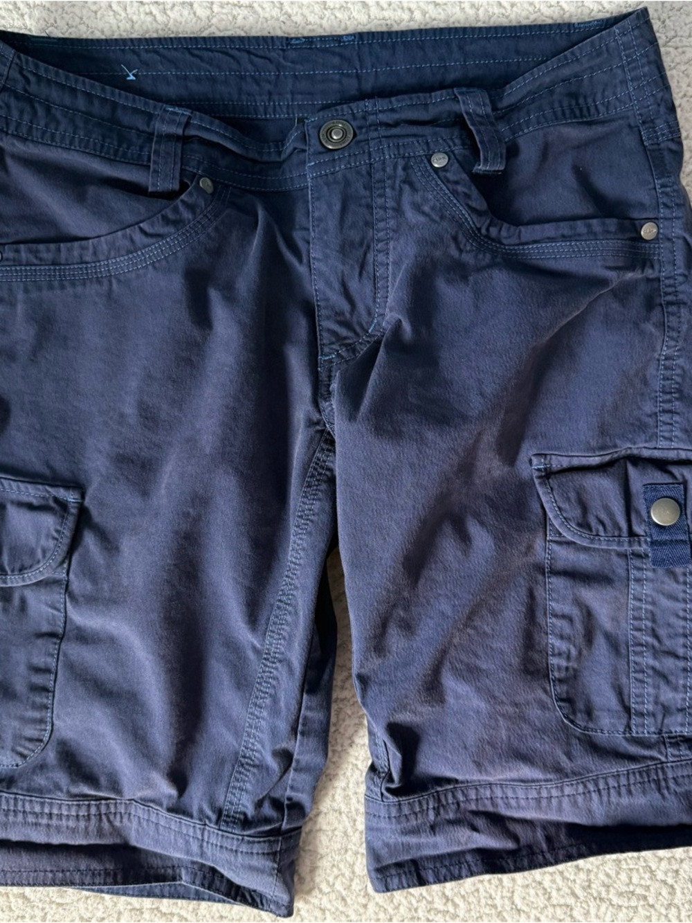 Kuhl Women's Navy Cargo Shorts